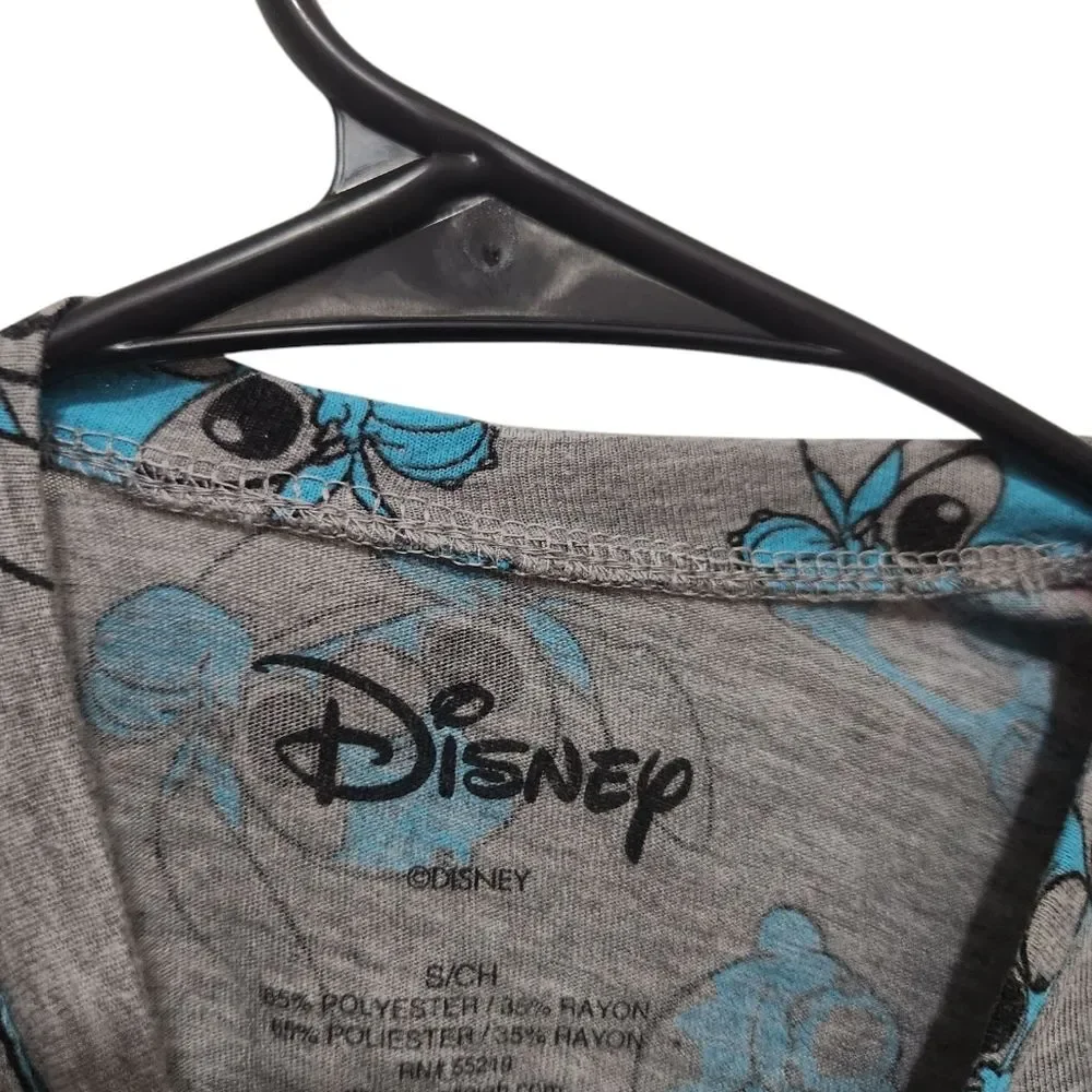 Disney Stitch All Over Print T-Shirt S - Picture 2 of 3